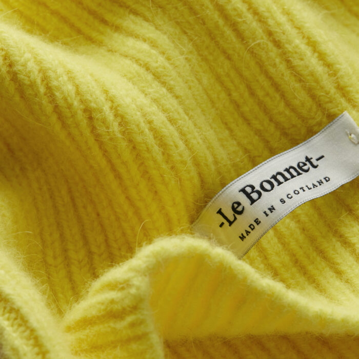 AcidYellow_detail060 Le Bonnet Scarf / Schal