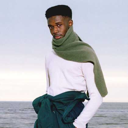 Le Bonnet Scarf - Croco