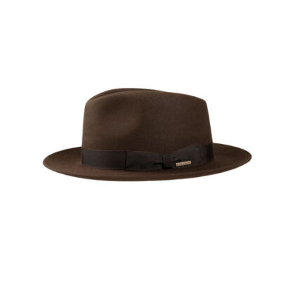 Stetson Fedora Furfelt Penn - Braun
