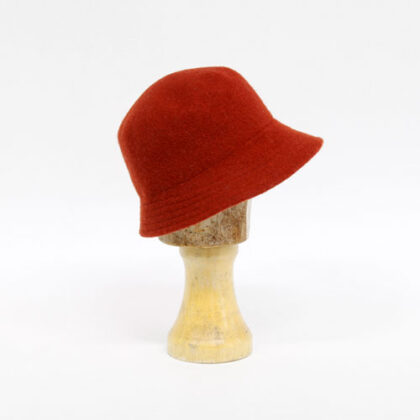 Kopfkur Bucket Hat Marit - Dunkelrot