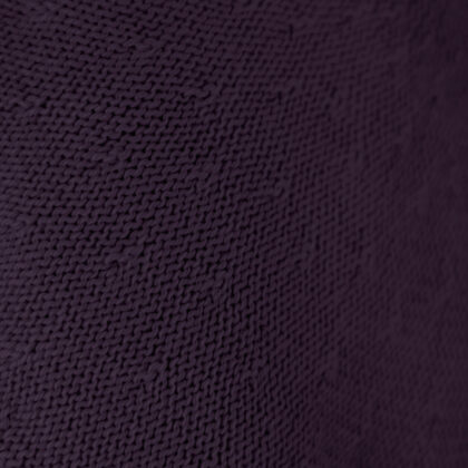 Baskenmütze Baumwolle Sommer Rollrand - Pflaume