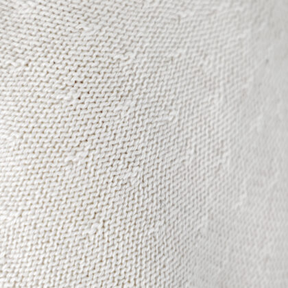 Baskenmütze Baumwolle Sommer Rollrand - Weiß