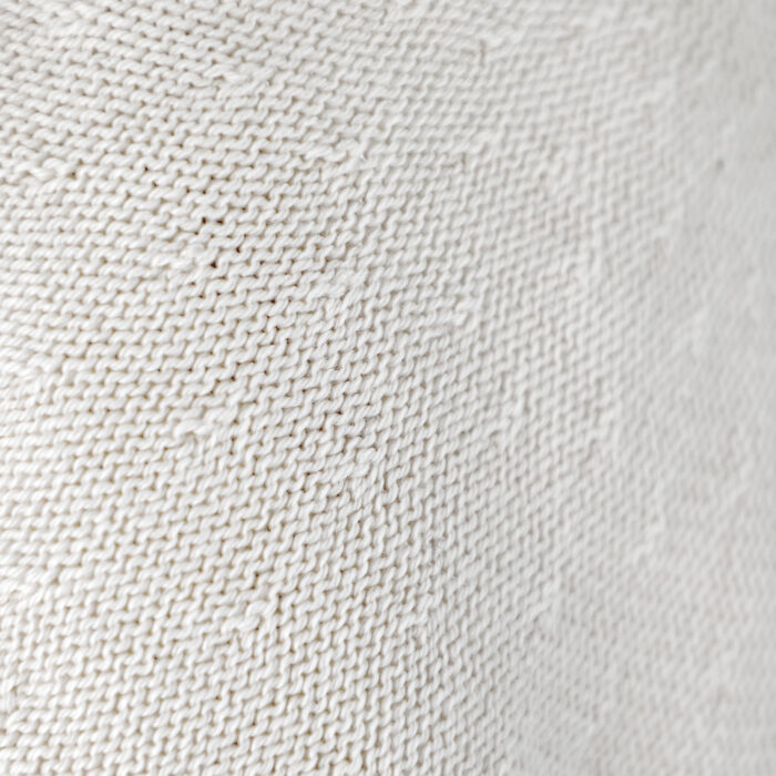 Baskenmütze Baumwolle Sommer Rollrand - Weiß