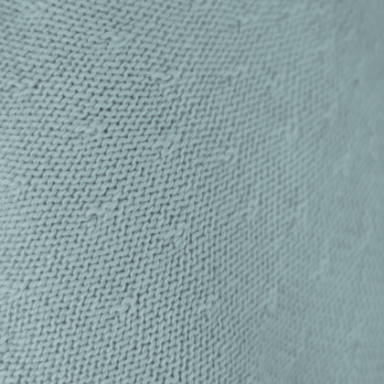 Baskenmütze Baumwolle Sommer Rollrand - Eisblau