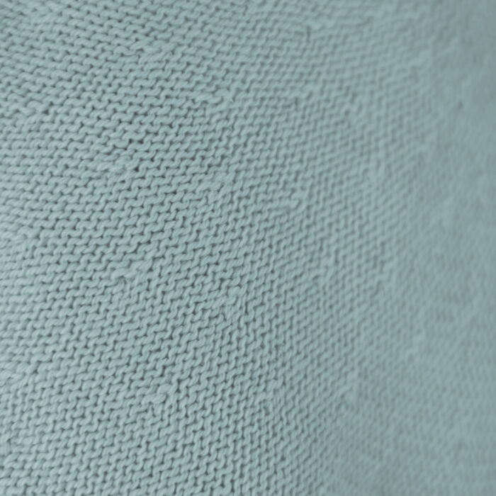 Baskenmütze Baumwolle Sommer Rollrand - Eisblau