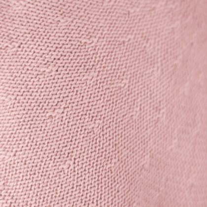 Baskenmütze Baumwolle Sommer Rollrand - Rosé