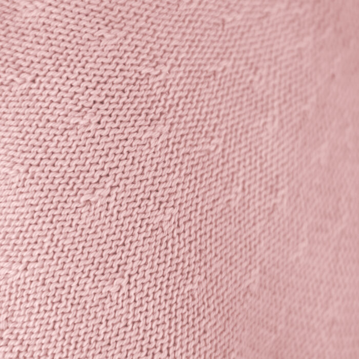 Baskenmütze Baumwolle Sommer Rollrand - Rosé