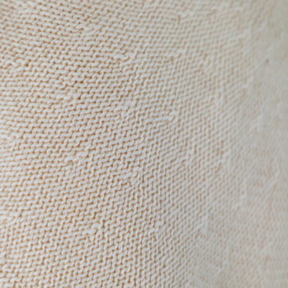 Baskenmütze Baumwolle Sommer Rollrand - Beige