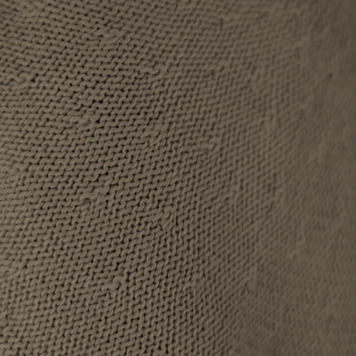 Baskenmütze Baumwolle Sommer Rollrand - Taupe