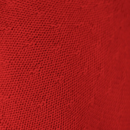 Baskenmütze Baumwolle Sommer Rollrand - Rot