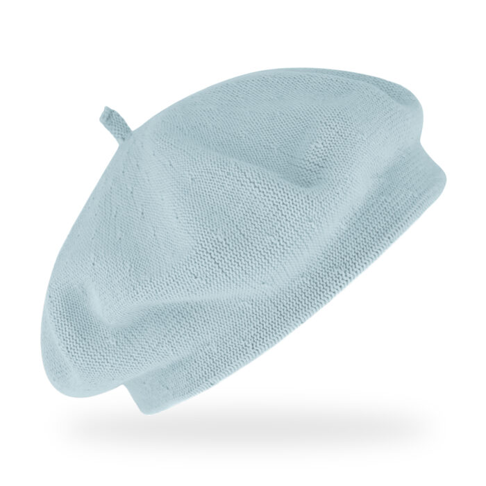 Baskenmütze Baumwolle Sommer - Bleu