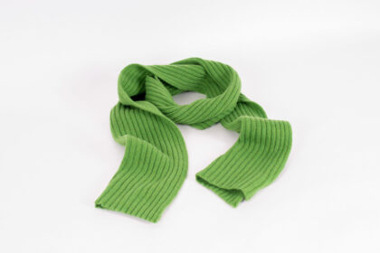 Strickschal Kaschmir gerippt