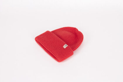 Strickmütze Umschlag GOTS