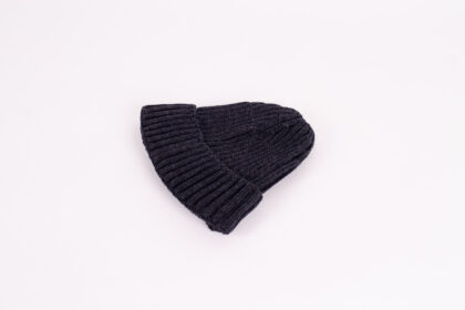 Strickmütze grob gerippt mit Fleece