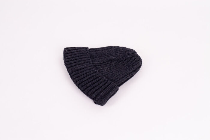 Strickmütze grob gerippt mit Fleece