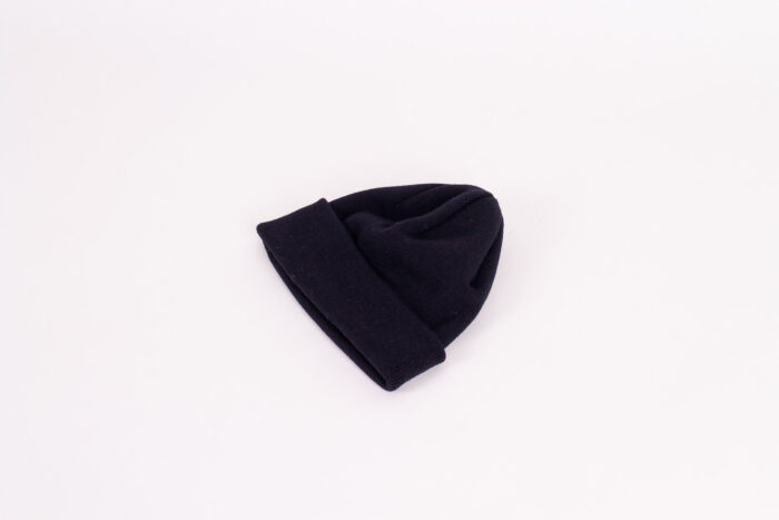 Strickmütze Umschlag Merino kurz