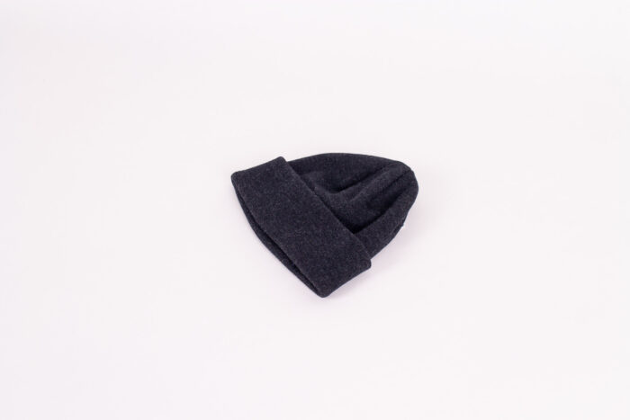 Strickmütze Umschlag Merino kurz