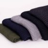 Strickschal Merino gerippt