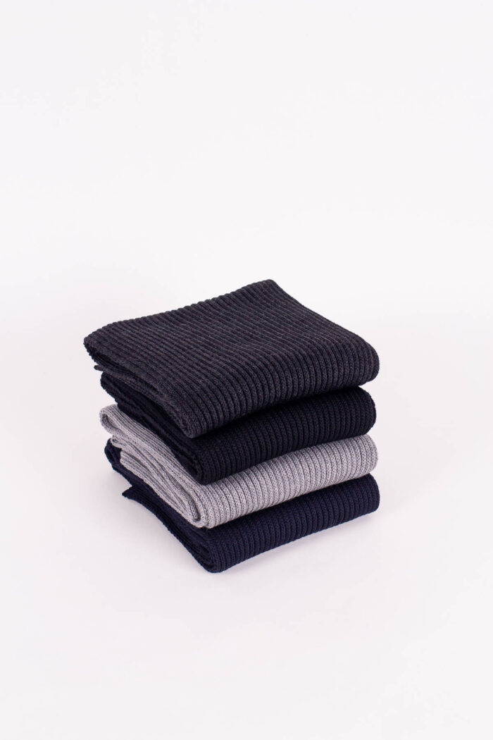 Strickschal Merino gerippt