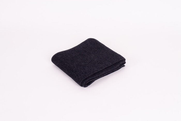 Strickschal Merino gerippt