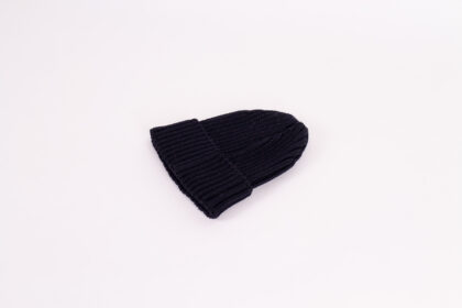 Strickmütze Umschlag grob gerippt