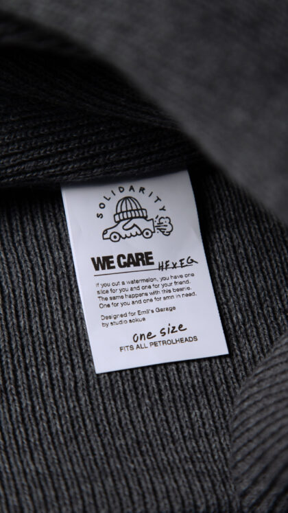 WE CARE Strickmütze HF x EG