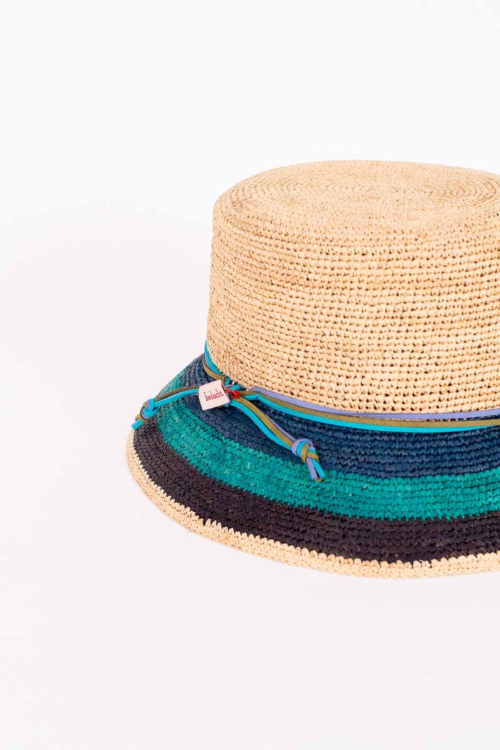 Bedacht Raffia Strohhut Forza