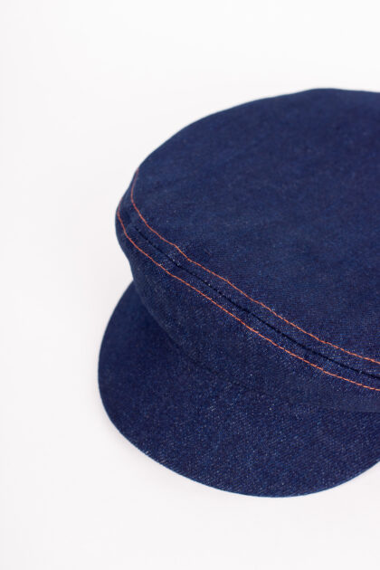 Brixton Fiddler Cap Washed Denim