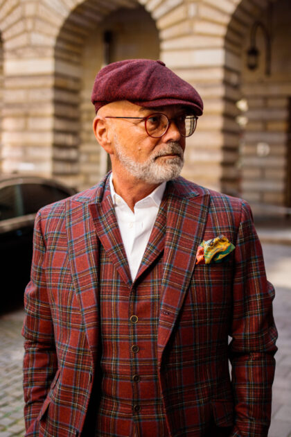 Stetson Hatteras Wool Herringbone