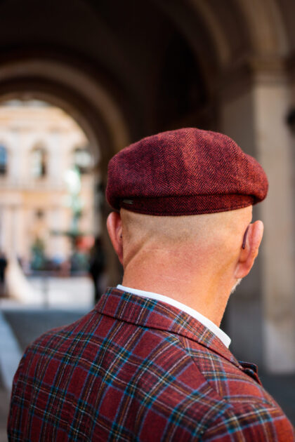 Stetson Hatteras Wool Herringbone