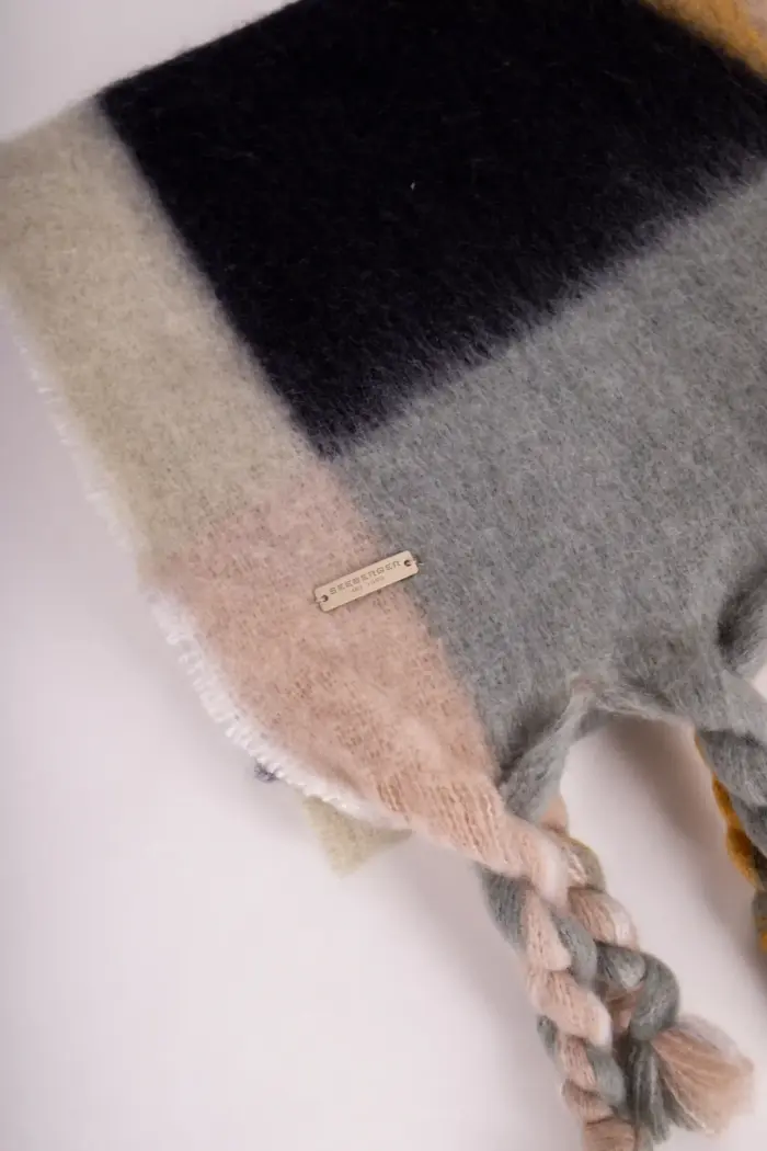 Seeberger gewebter Schal mit Karomuster