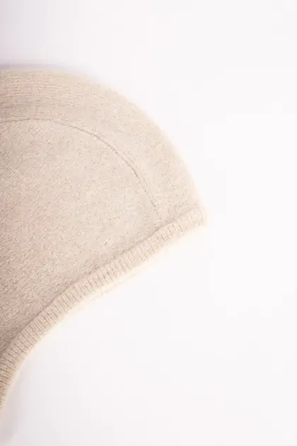 Seeberger Strick Sturmhaube in Wolle