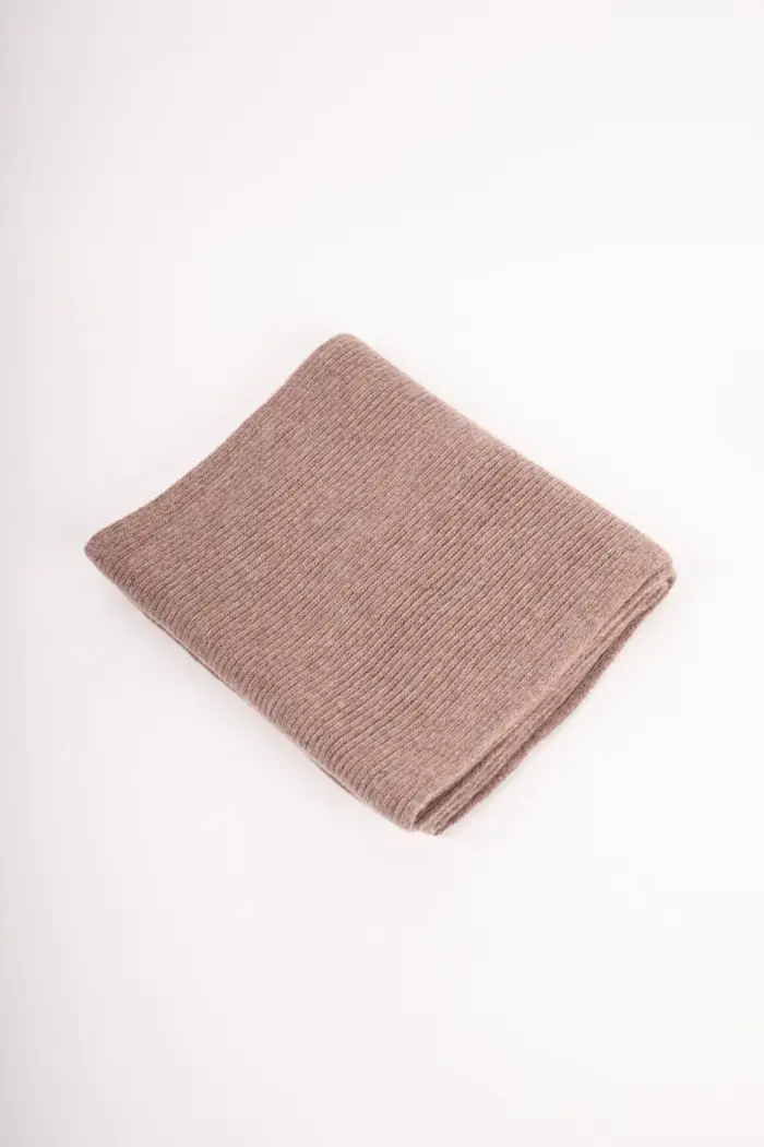 Grote Strickschal aus Wolle