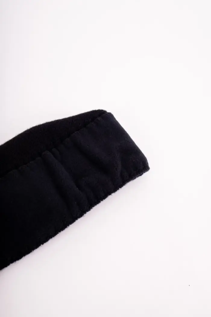 Grote Strickmütze mit Baumwollfleece