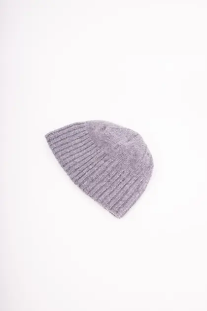 Grote Strickmütze mit Baumwollfleece