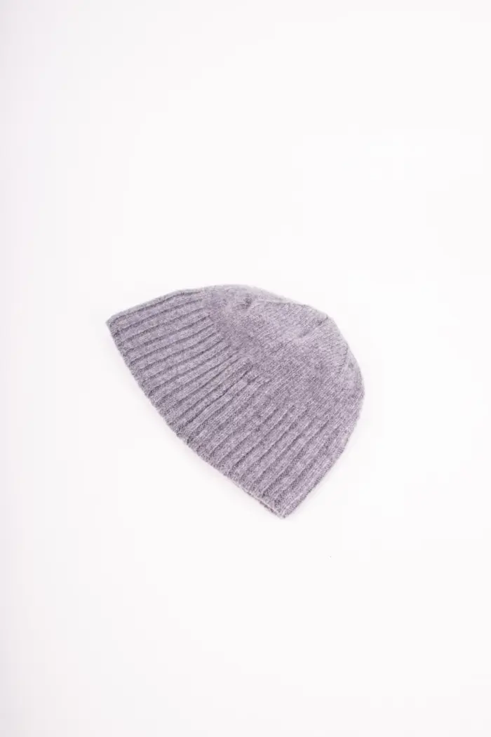 Grote Strickmütze mit Baumwollfleece