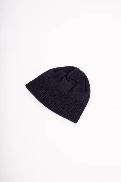 Grote Strickmütze mit Fleece