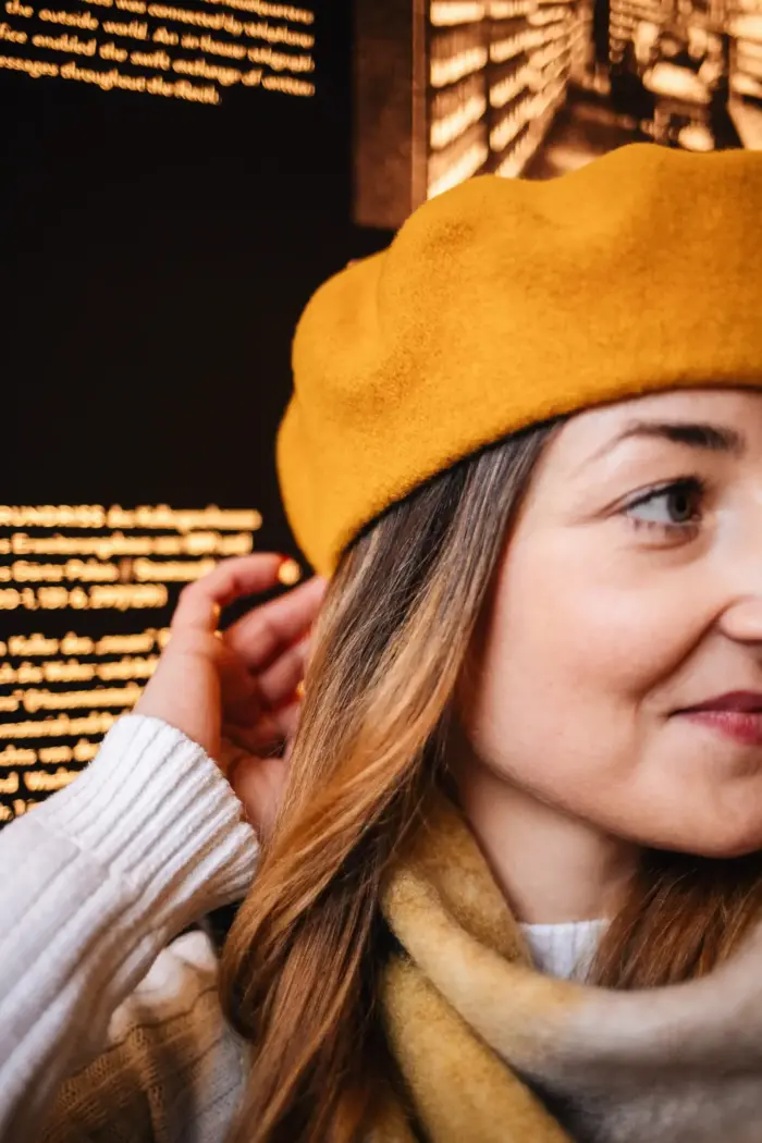 Baskenmütze Wolle Winter Baskenmütze Wolle Winter