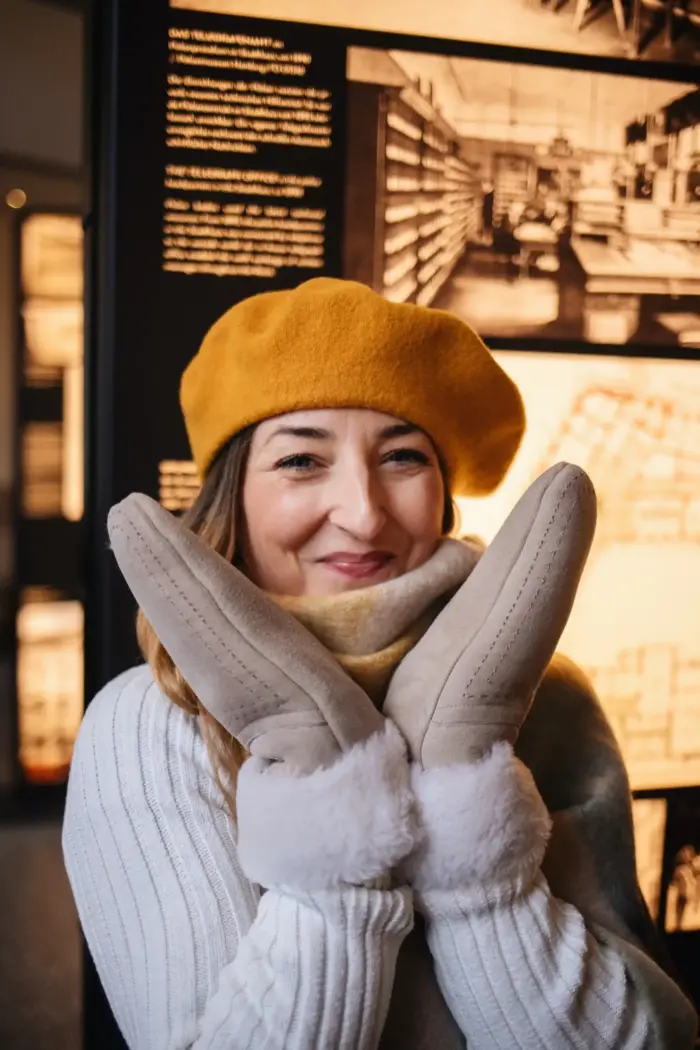 Baskenmütze Wolle Winter