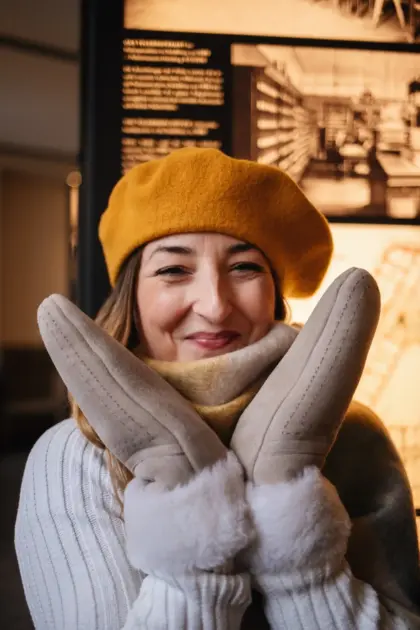 Baskenmütze Wolle Winter