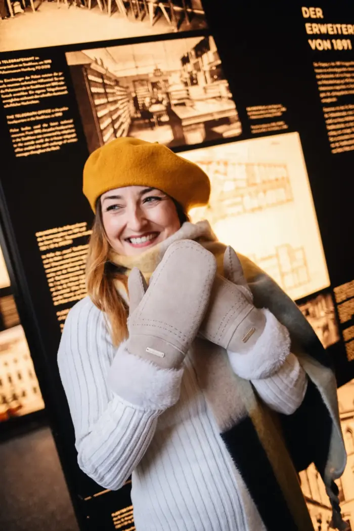 Baskenmütze Wolle Winter