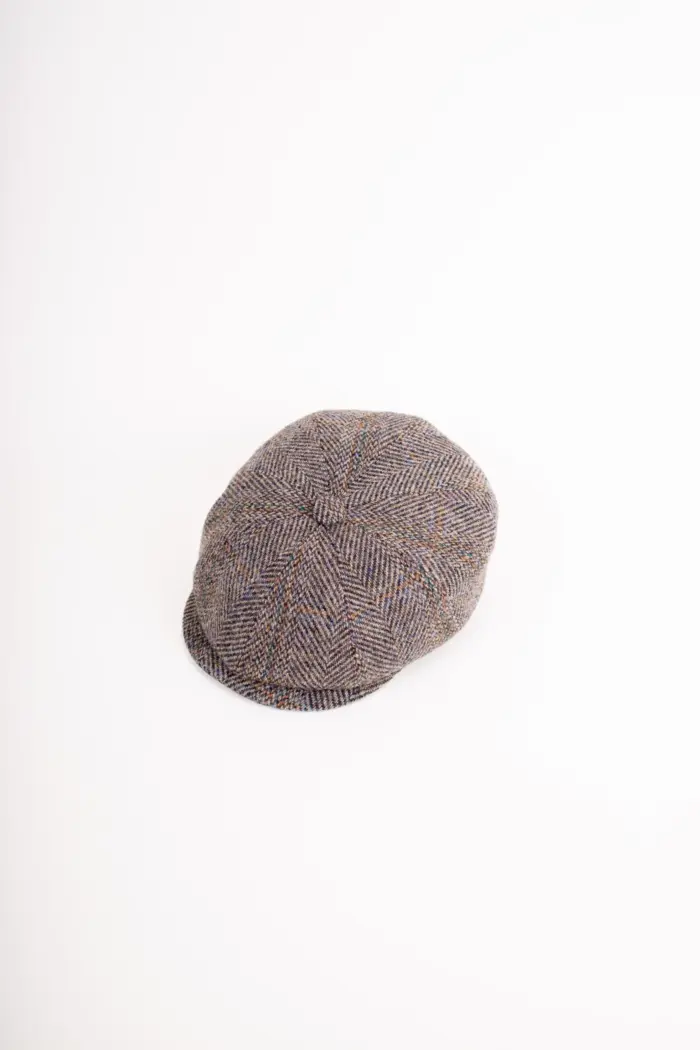 Bullani Ballonmütze mit Ohrenklappen Tweed