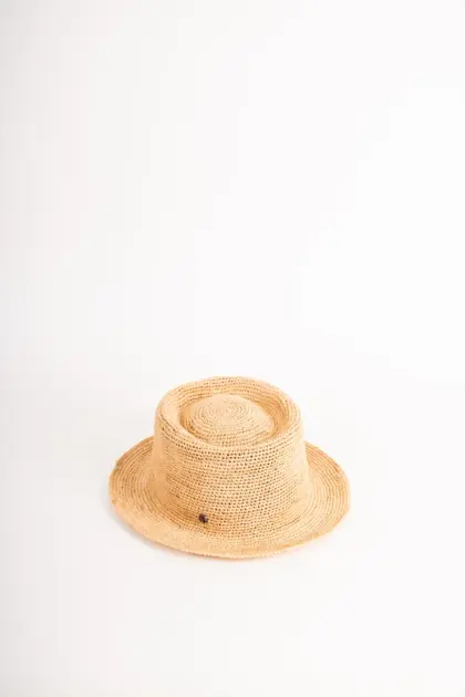 Loevenich kleiner Raffia Bucket Hat