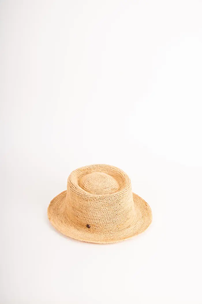 Loevenich kleiner Raffia Bucket Hat