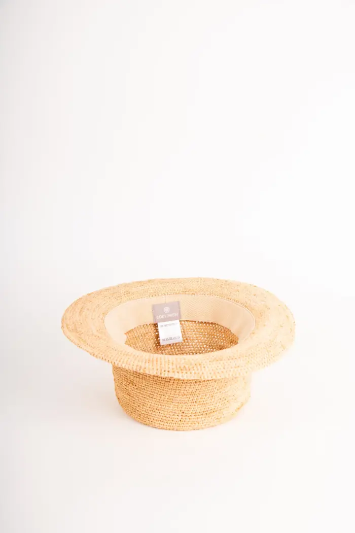 Loevenich kleiner Raffia Bucket Hat