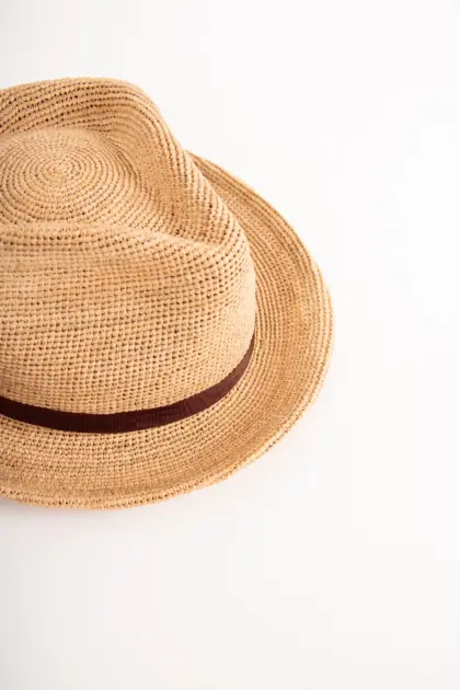 Stetson Player Raffia Crochet