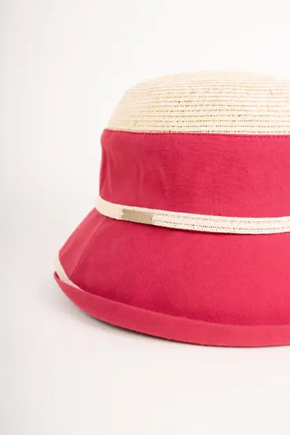 Seeberger Stoff Glocke mit Papierbortenkopf