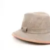 Alfonso D'Este Stoffhut aus Leinen