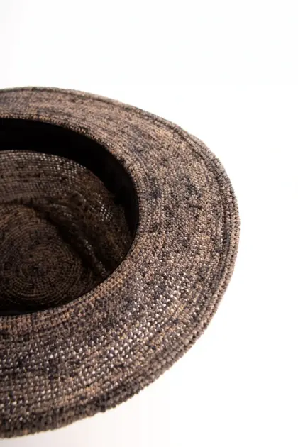 Fiebig Fedora Raffia Strohhut melange