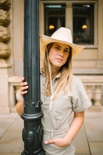 Brixton Austin Straw Cowboy